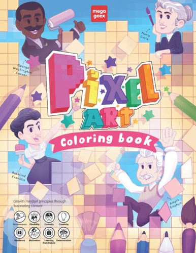 MegaGeex Pixel Coloring Book