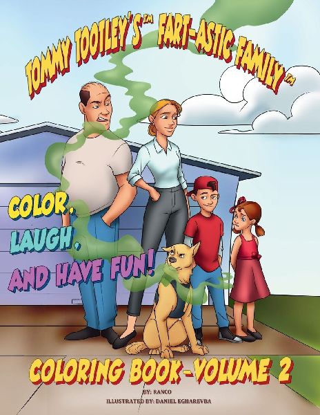 The Tootleys Fart-astic Coloring Book - Volume 2: Color the Chaos from the Beach to the Belly of a Whale!