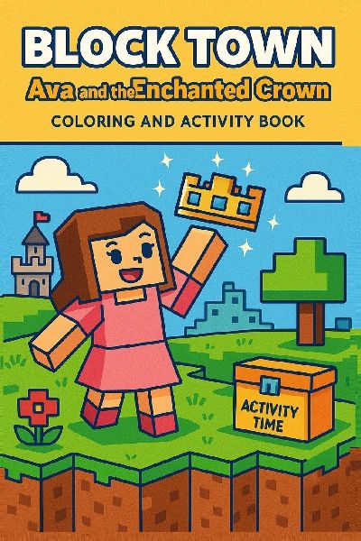 Ava and the Enchanted Crown: Drawing,Mazes,Comicsand coloring fun for children | A thoughtful gift for kids } inspires creativity | Critical thinking