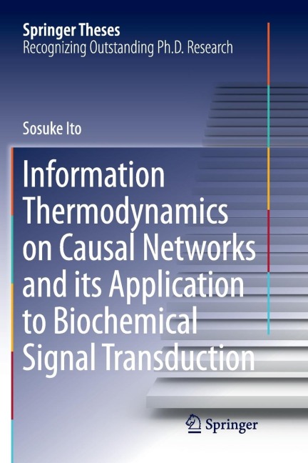 Information Thermodynamics on Causal Networks and Its Application to Biochemical Signal Transduction