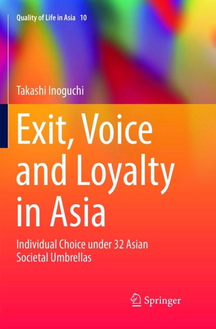Exit, Voice and Loyalty in Asia: Individual Choice under 32 Asian Societal Umbrellas