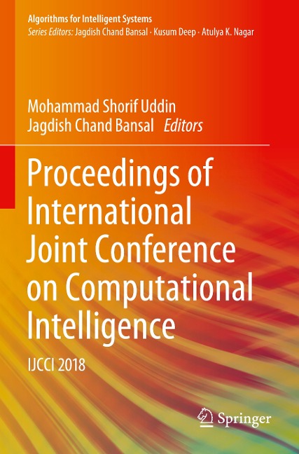 Proceedings of International Joint Conference on Computational Intelligence: IJCCI 2018
