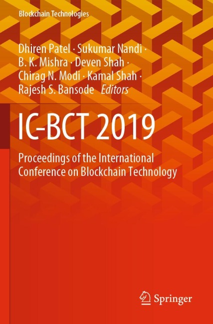 IC-BCT 2019: Proceedings of the International Conference on Blockchain Technology