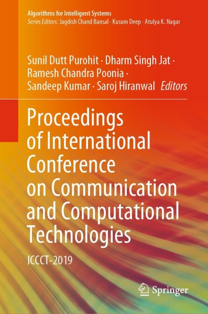 Proceedings of International Conference on Communication and Computational Technologies: ICCCT-2019