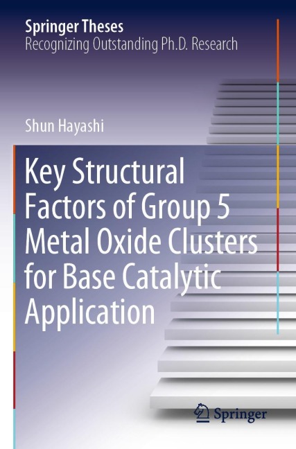 Key Structural Factors of Group 5 Metal Oxide Clusters for Base Catalytic Application