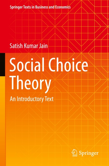 Social Choice Theory: An Introductory Text
