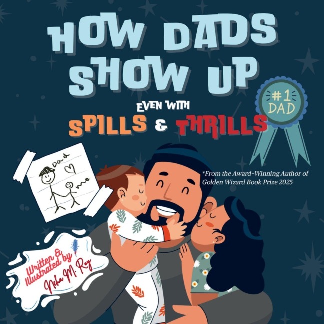 How Dads Show Up-Even with Spills & Thrill: A Playful Rhyming Tribute to Everyday Dads and Father-Child Bonds