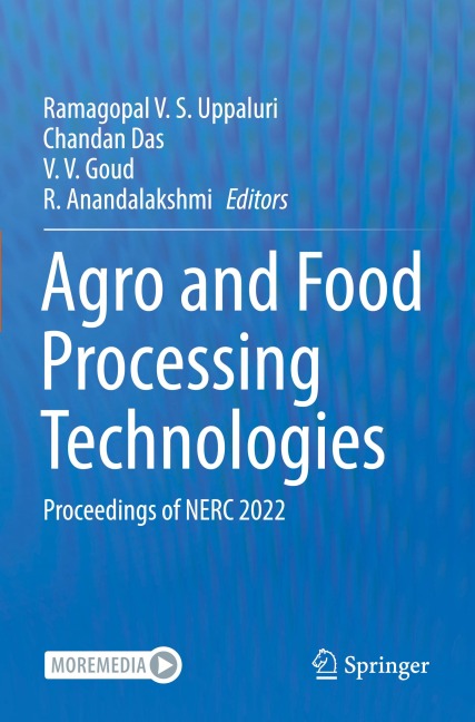 Agro and Food Processing Technologies: Proceedings of NERC 2022