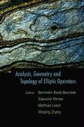 ANALYSIS, GEOMETRY & TOPOLOGY OF ELLIP..