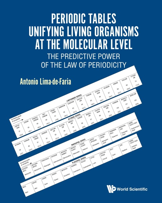 PERIODIC TABLES UNIFYING LIVING ORGANISMS AT MOLECULAR LEVEL