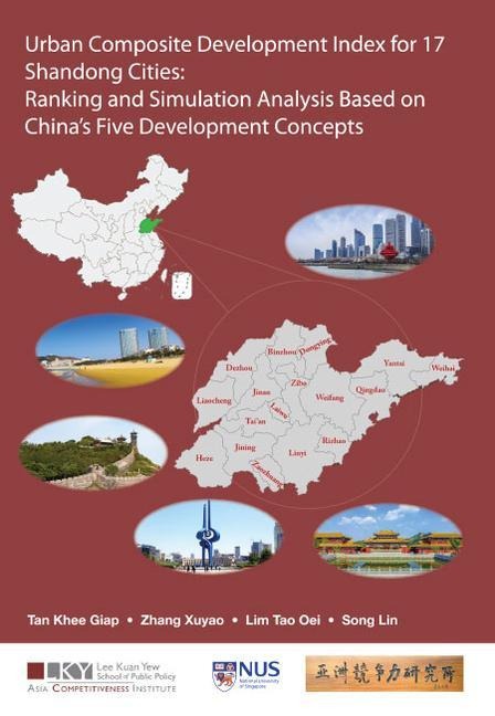 Urban Composite Development Index for 17 Shandong Cities: Ranking and Simulation Analysis Based on Chinas Five Development Concepts