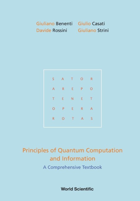 PRINCIPLES OF QUANTUM COMPUTATION AND INFORMATION