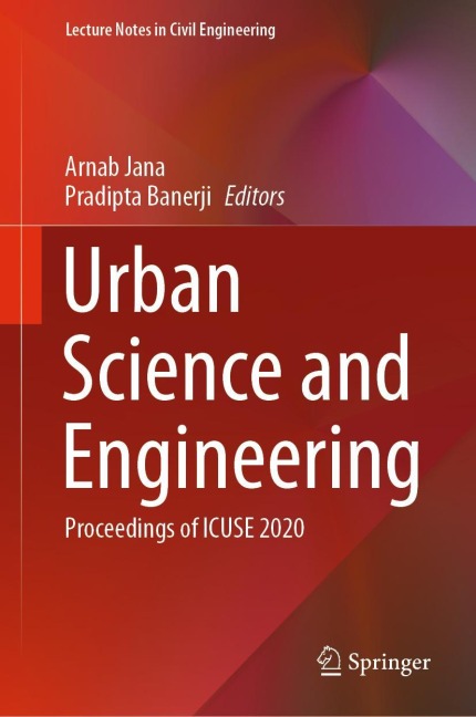 Urban Science and Engineering: Proceedings of ICUSE 2020