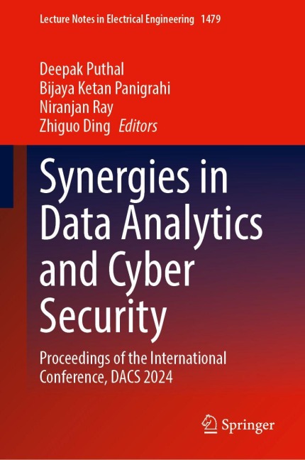 Synergies in Data Analytics and Cyber Security: Proceedings of the International Conference, DACS 2024