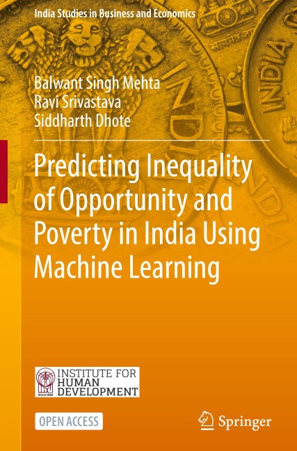 Predicting Inequality of Opportunity and Poverty in India Using Machine Learning
