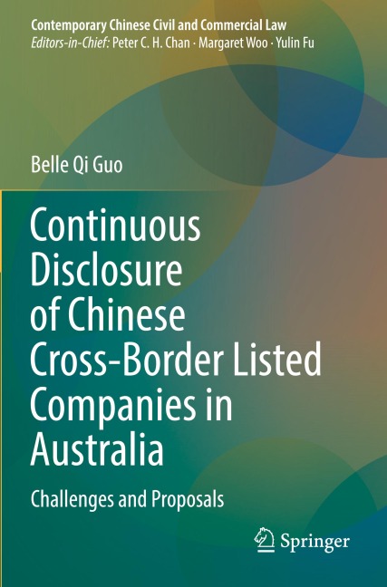 Continuous Disclosure of Chinese Cross-Border Listed Companies in Australia: Challenges and Proposals
