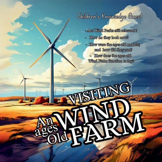 Visiting an Ages Old Wind Farm: A Nice Gift in picture books | A Great one in books for kids | Childrens books of Knowledge Quest