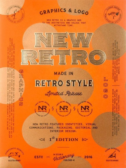 NEW RETRO: 20th Anniversary Edition: Graphics & Logos in Retro Style