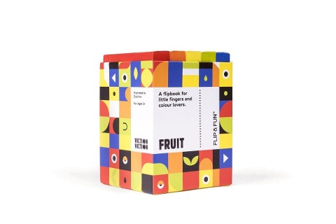 Flip & Fun Fruits: A Flipbook for Little Fingers and Colour Lovers