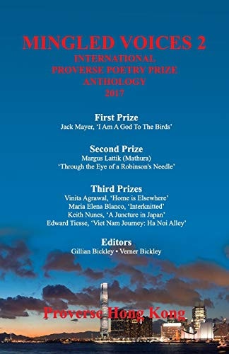 Mingled Voices 2 The International Proverse Poetry Prize Anthology 2017