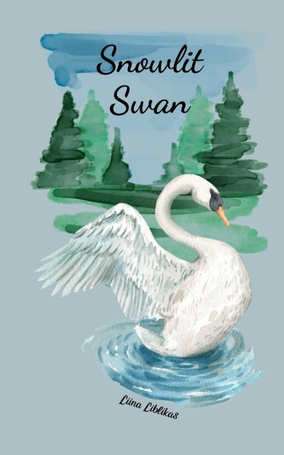 Snowlit Swan
