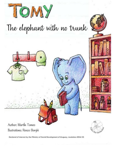 Tomy, the Elephant with No Trunk