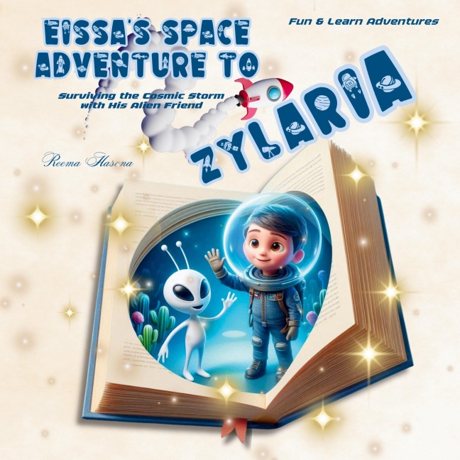 Eissas Space Adventure to Zylaria: Surviving the Cosmic Storm with His Alien Friend