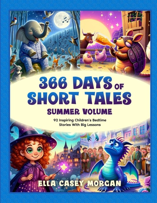 366 Days of Short Tales: Summer Volume: 92 Inspiring Childrens Bedtime Stories With Big Lessons