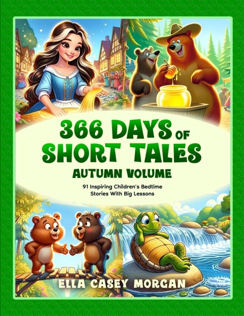366 Days of Short Tales: Autumn Volume: 91 Inspiring Childrens Bedtime Stories With Big Lessons