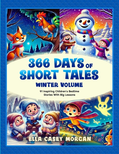 366 Days of Short Tales: Winter Volume: 91 Inspiring Childrens Bedtime Stories With Big Lessons