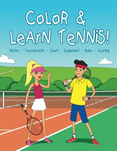 Color & Learn Tennis!