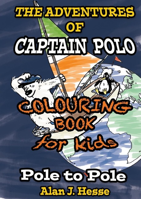 The Adventures of Captain Polo: Colour-in graphic novel that teaches about climate change