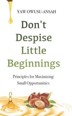 Dont Despise Little Beginnings: Principles for Maximizing Small Opportunities