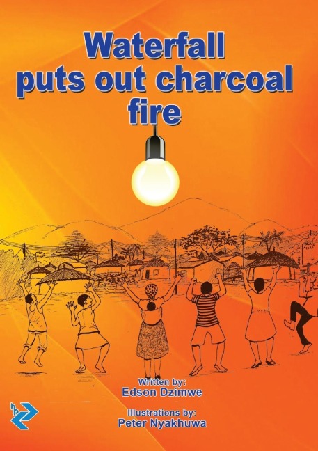 Waterfall puts out charcoal fire