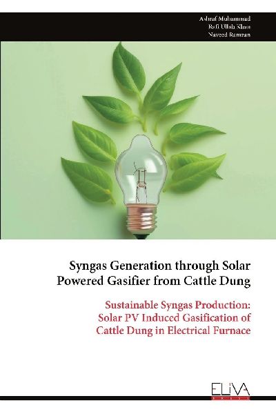 Syngas Generation through Solar Powered Gasifier from Cattle Dung: Sustainable Syngas Production: Solar PV Induced Gasification of Cattle Dung in Electrical Furnace