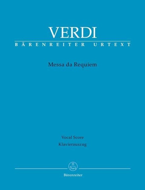 Messa da Requiem: Klavierauszug