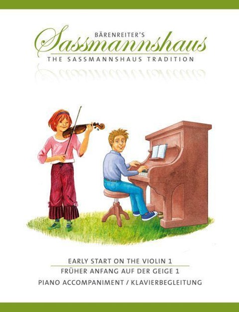 Früher Anfang auf der Geige 1 / Early Start on the Violin 1 -Klavierbegleitung-: Klavierbegleitung