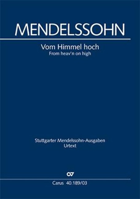 Vom Himmel hoch: Weihnachtskantate