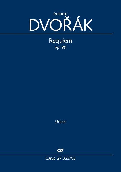 Requiem (Klavierauszug): op. 89, 1890