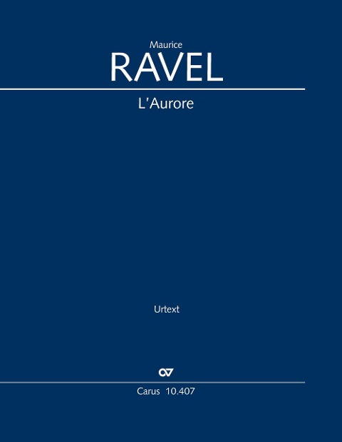 LAurore (Klavierauszug)