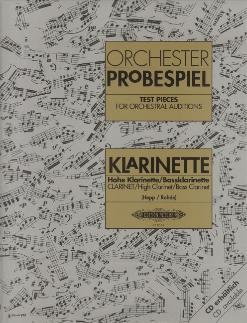 Test Pieces for Orchestral Auditions: Clarinet