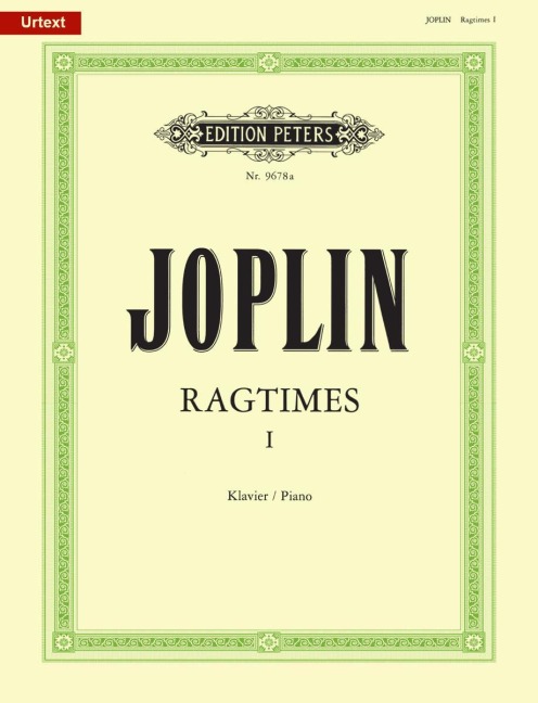 Ragtimes - Band 1 (1899-1906): für Klavier