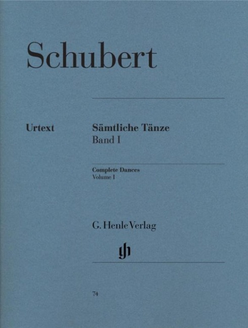 Schubert, Franz - Sämtliche Tänze, Band I: Instrumentation: Piano solo