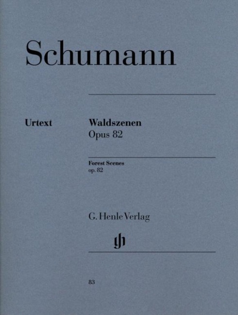 Schumann, Robert - Waldszenen op. 82: Instrumentation: Piano solo