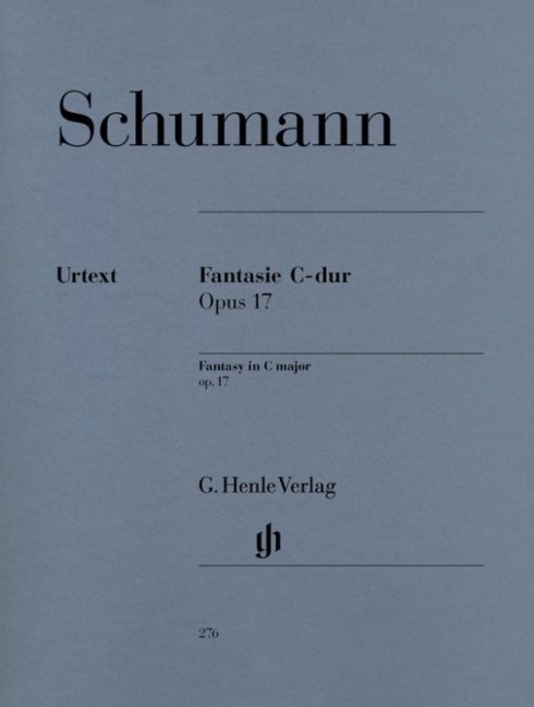 Schumann, Robert - Fantasie C-dur op. 17: Instrumentation: Piano solo