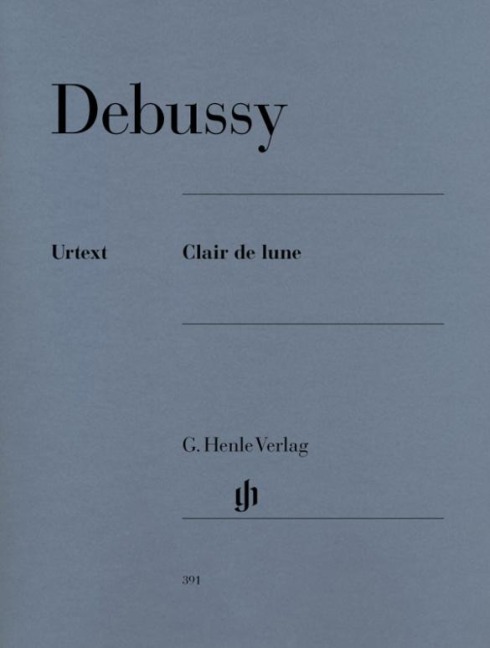 Debussy, Claude - Clair de lune: Instrumentation: Piano solo