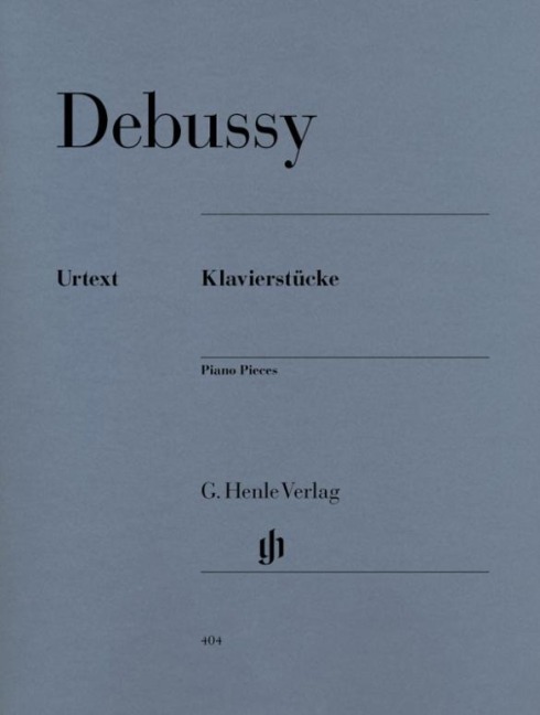 Debussy, Claude - Klavierstücke: Instrumentation: Piano solo