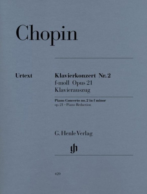 Chopin, Frédéric - Klavierkonzert Nr. 2 f-moll op. 21: Instrumentation: 2 Pianos, 4-hands, Piano Concertos