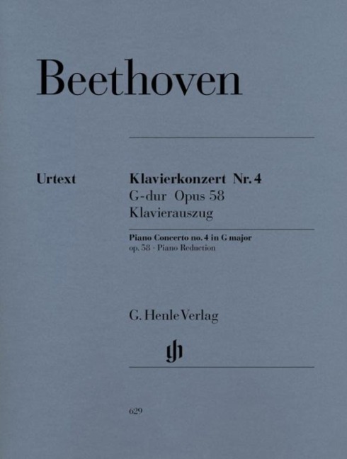 Beethoven, Ludwig van - Klavierkonzert Nr. 4 G-dur op. 58: Instrumentation: 2 Pianos, 4-hands, Piano Concertos