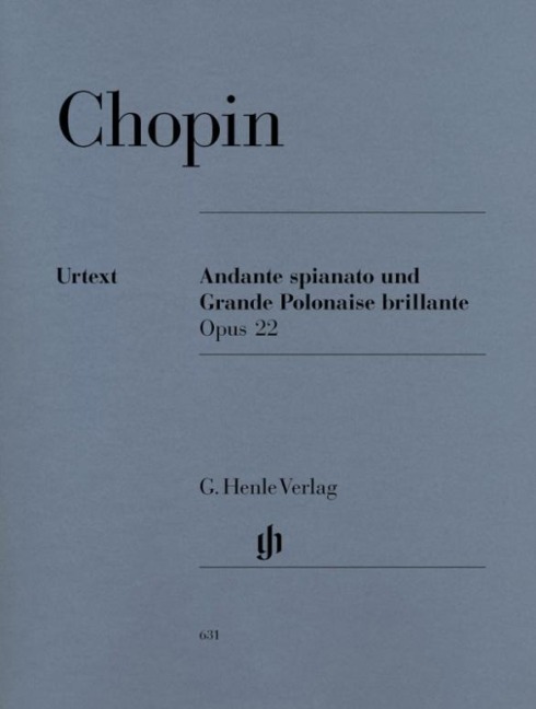 Chopin, Frédéric - Andante spianato und Grande Polonaise brillante Es-dur op. 22: Instrumentation: Piano solo